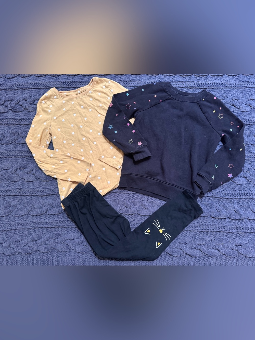 Lot of 2 Shirts & 1 Pair of Pants (Girls, Size 6/7)